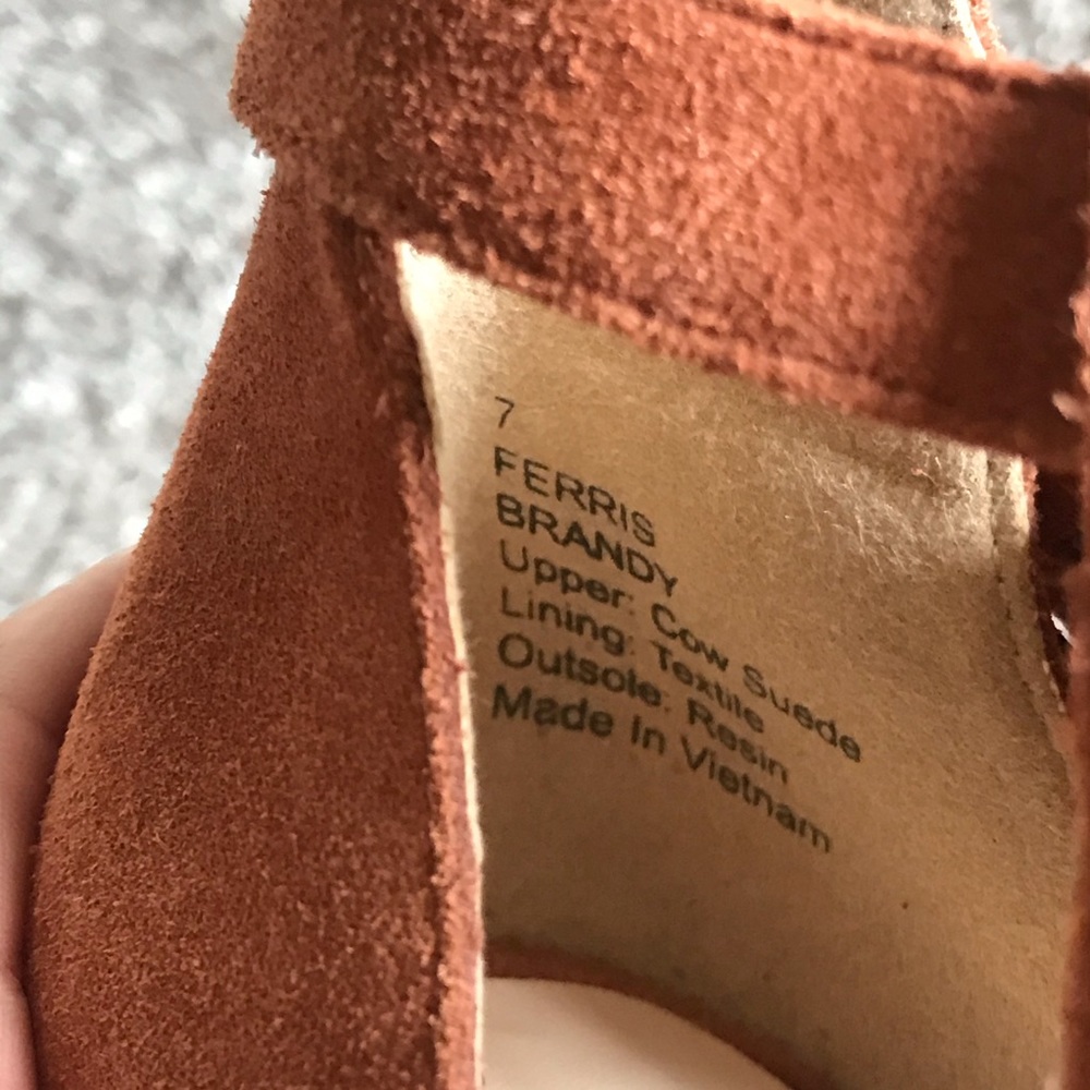 SOLE SOCIETY Ferris - Suede Booties - Size 7 - Picture 8 of 8